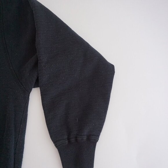 Vintage Redwood Classics Black Marwood 100% Cotton Crewneck Sweater M - Picture 9 of 9